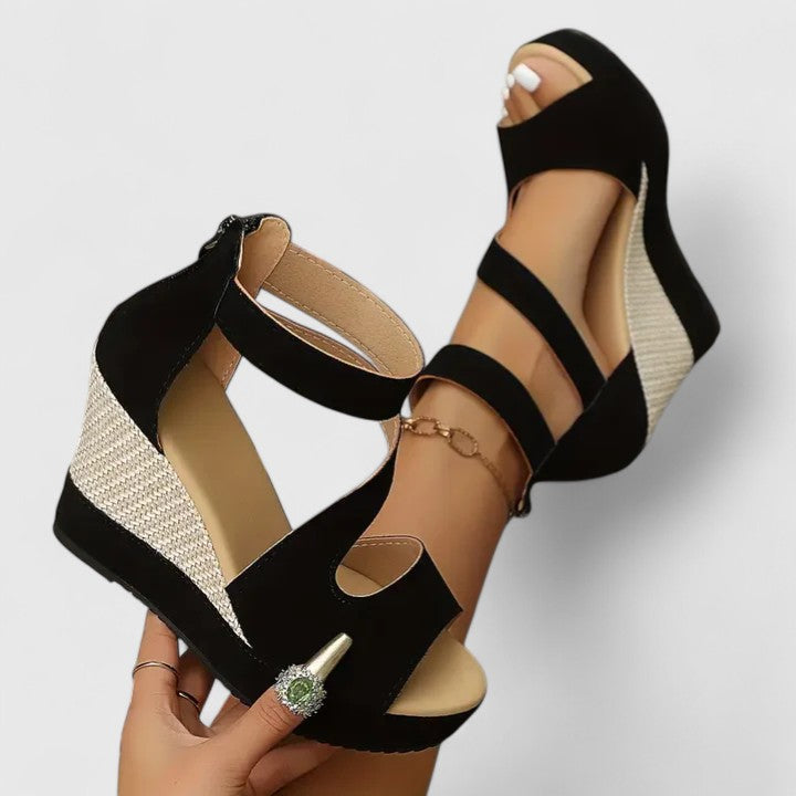 Aubrey - Sandales à Talons Éléguantes