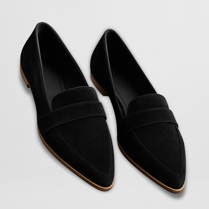 Helen | Chaussons orthopédiques en daim souple