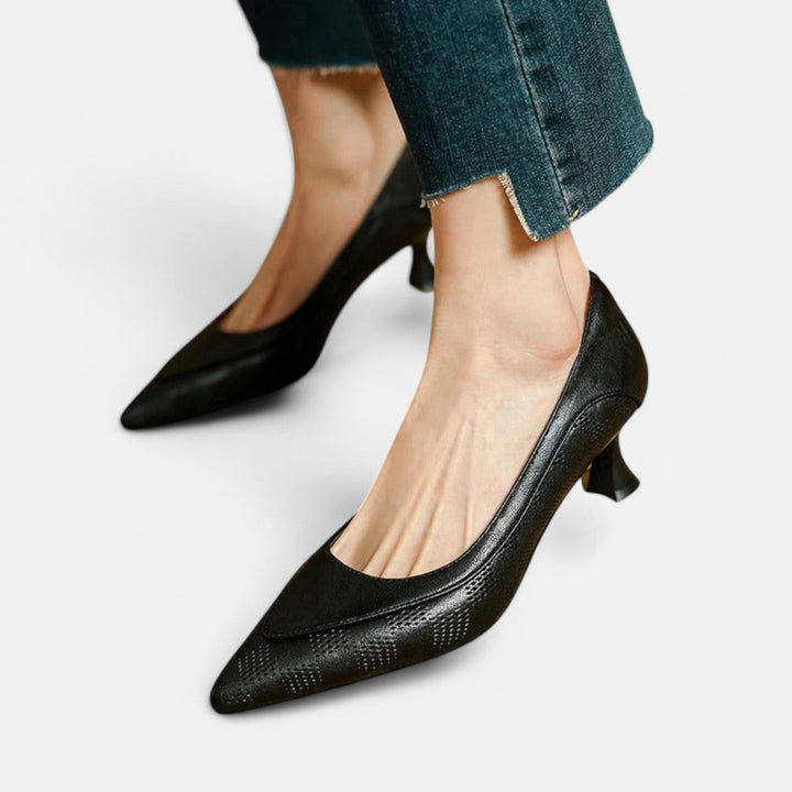 Talons en cuir Amara